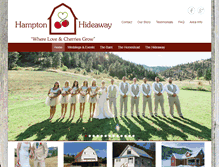 Tablet Screenshot of hamptonhideaway.net